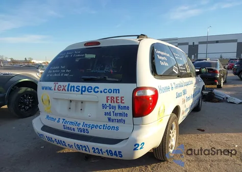 2004 Dodge Grand Caravan Sxt z USA, uszkodzony, nr VIN 2D4GP44L04R622635